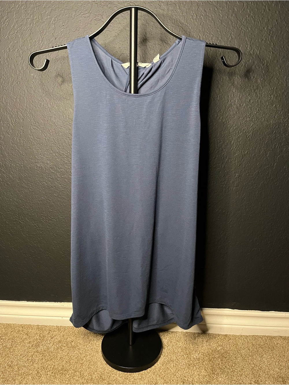 Athleta Navy Blue Scoop Neck Tank